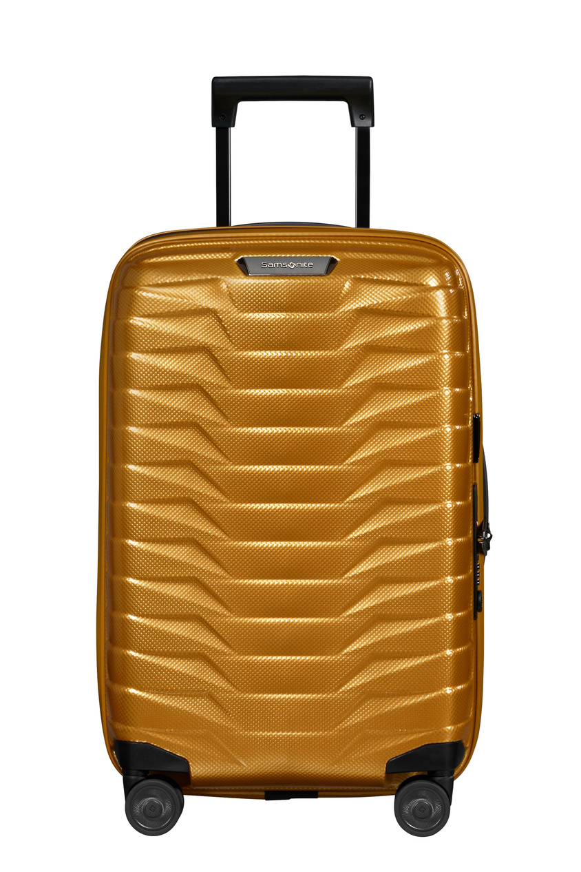 Samsonite Proxis 55cm Handgepäckkoffer erweiterbar gold