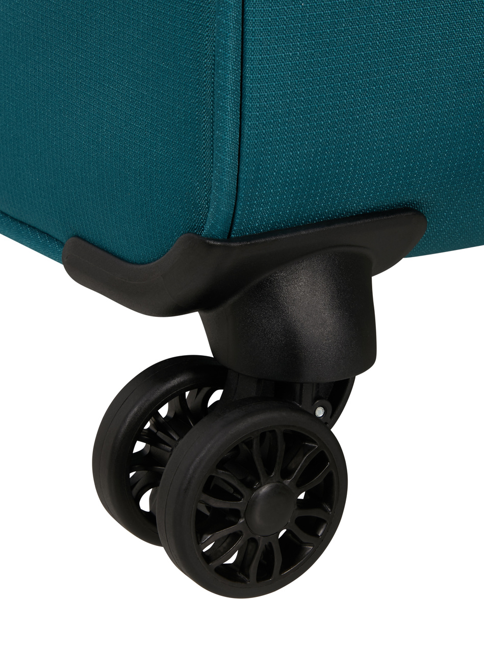 Walizka kabinowa American Tourister Cloudrider 55cm powiększana zielona