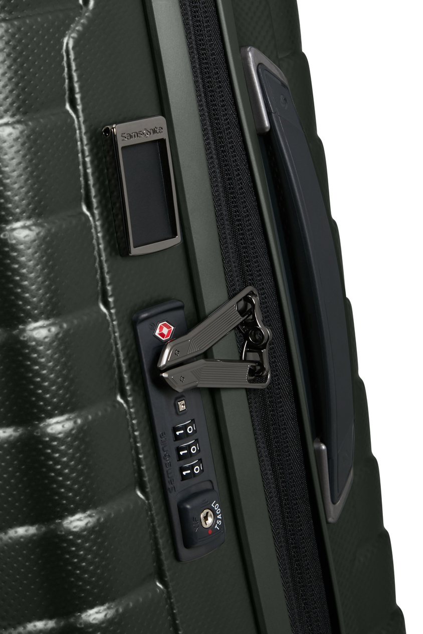 Samsonite Proxis 55cm Handgepäckkoffer, erweiterbar silber