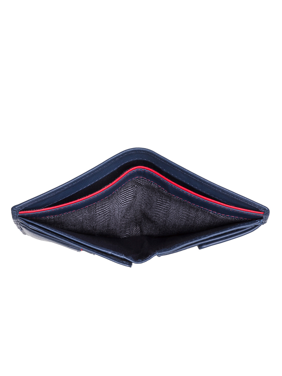 Valentini Black & Red Diamond 265 Herrengeldbörse in marineblau