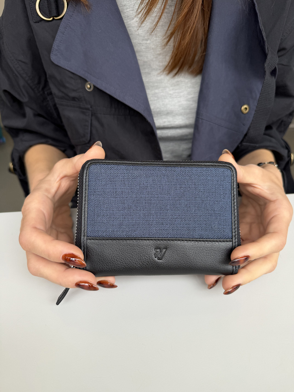 Valentini Fusion Damen Portemonnaie 410 navy blau