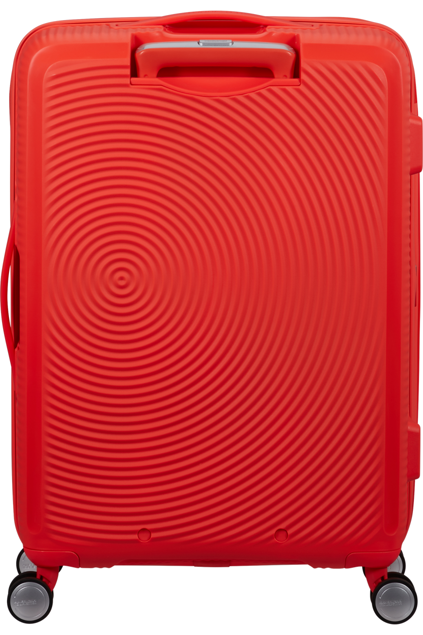 Walizka American Tourister Soundbox 67cm powiększana pomarańczowa