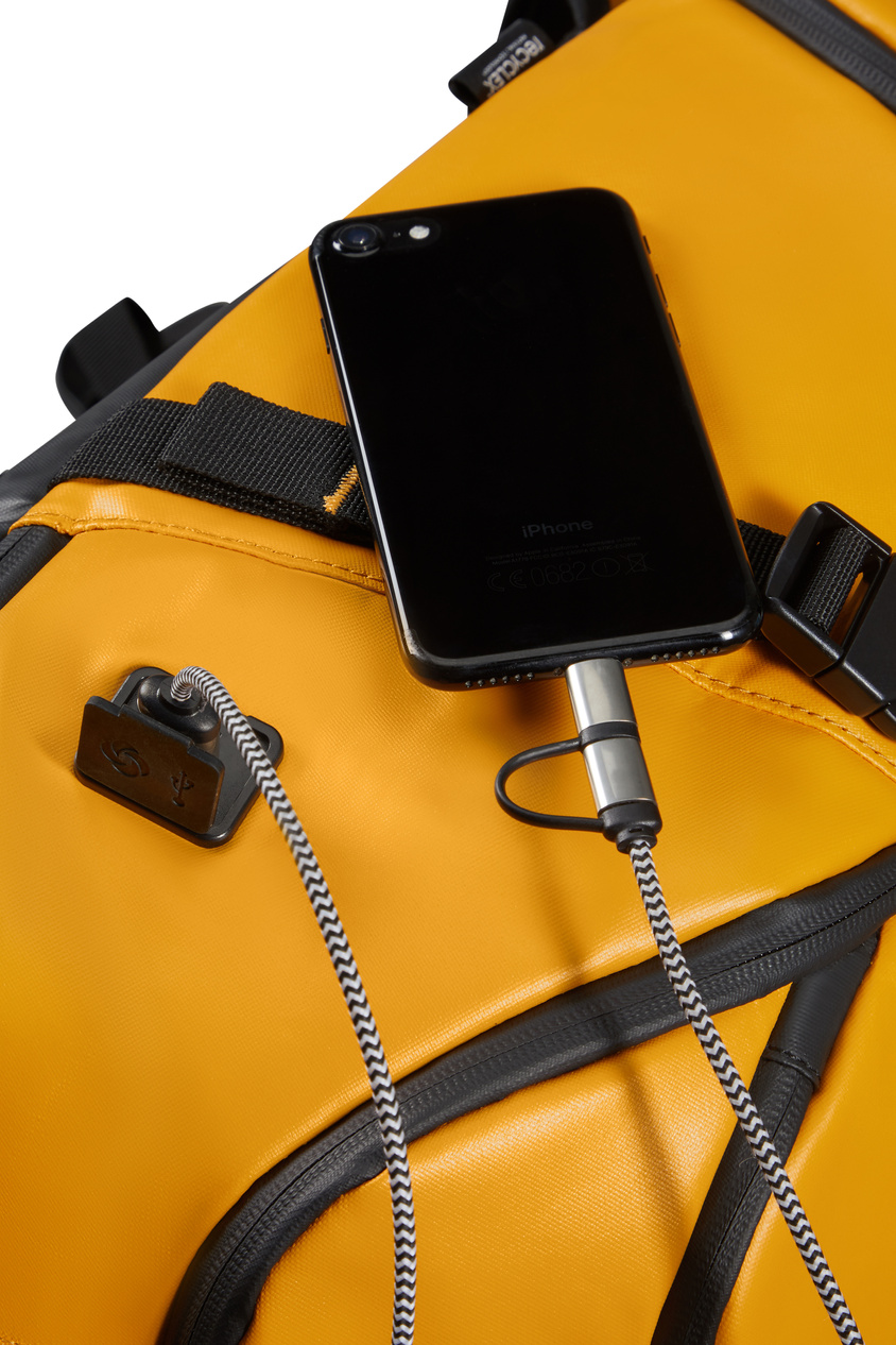 Plecak turystyczny Samsonite Ecodiver S żółty