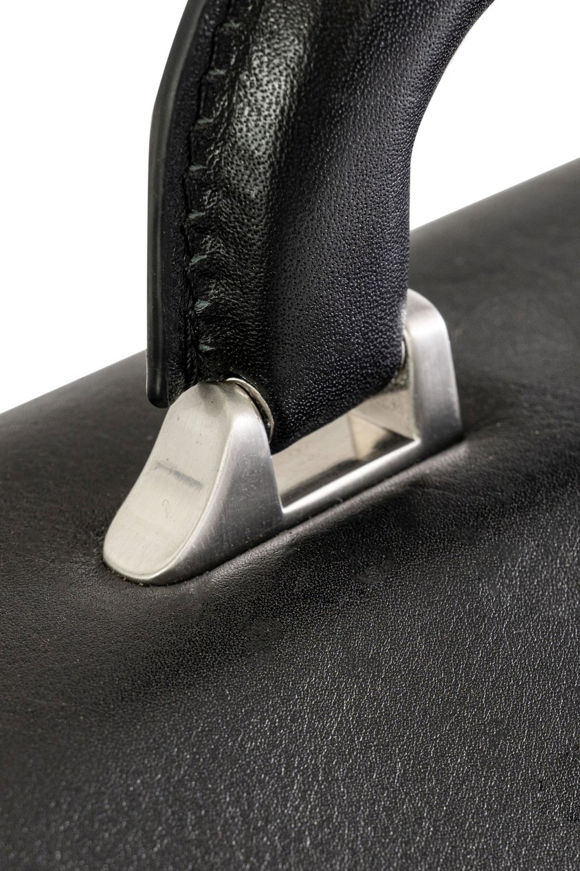 Valentini Ambassador 613 Aktentasche aus Leder, schwarz