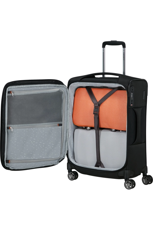 Samsonite Re-Lite Koffer 55cm Erweiterbar Schwarz