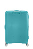 American Tourister Soundbox 77cm erweiterbarer blauer Koffer
