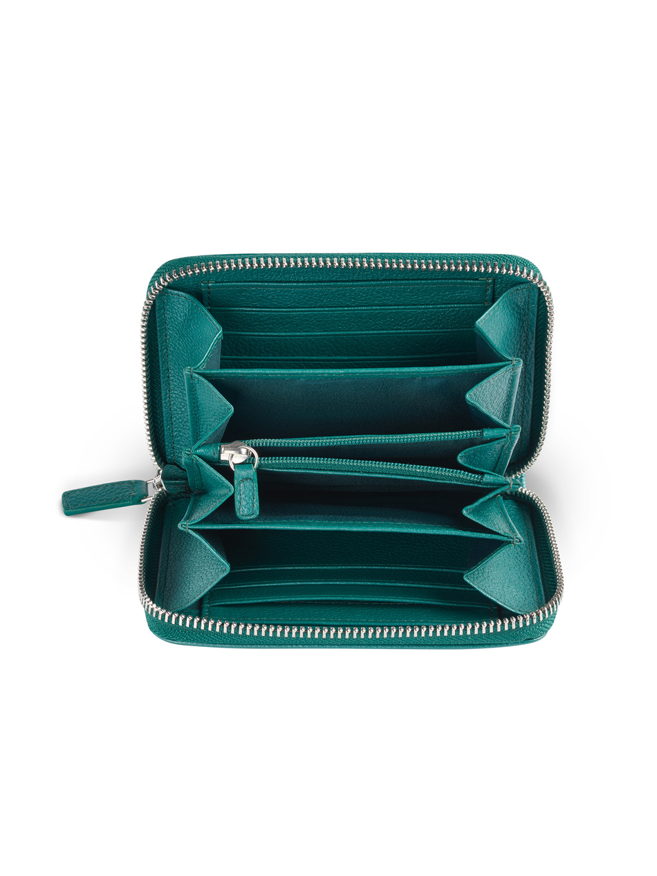 Valentini Damengeldbörse Metallic 410 grün