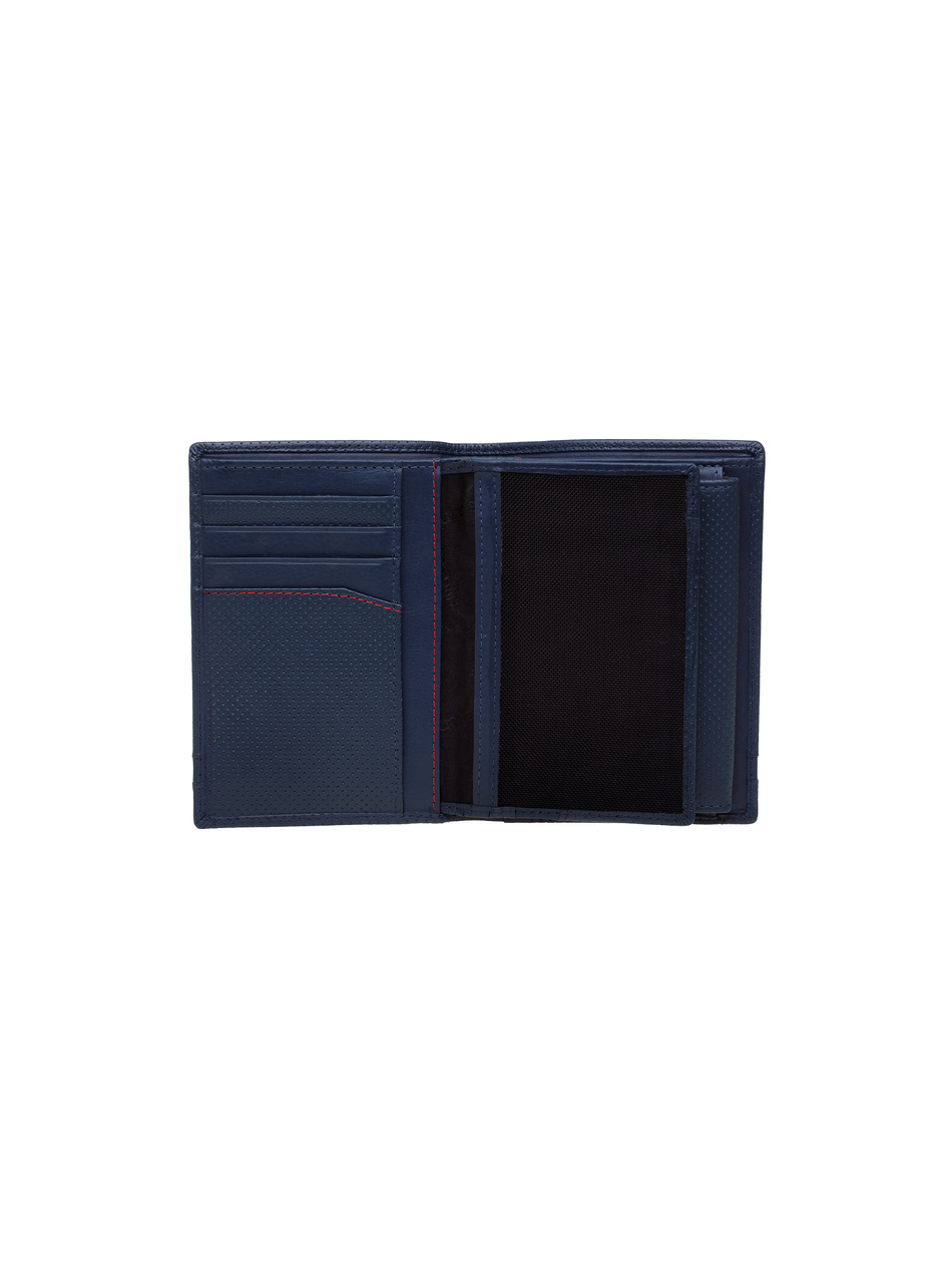 Valentini Herrengeldbörse Perforiert 467 marineblau