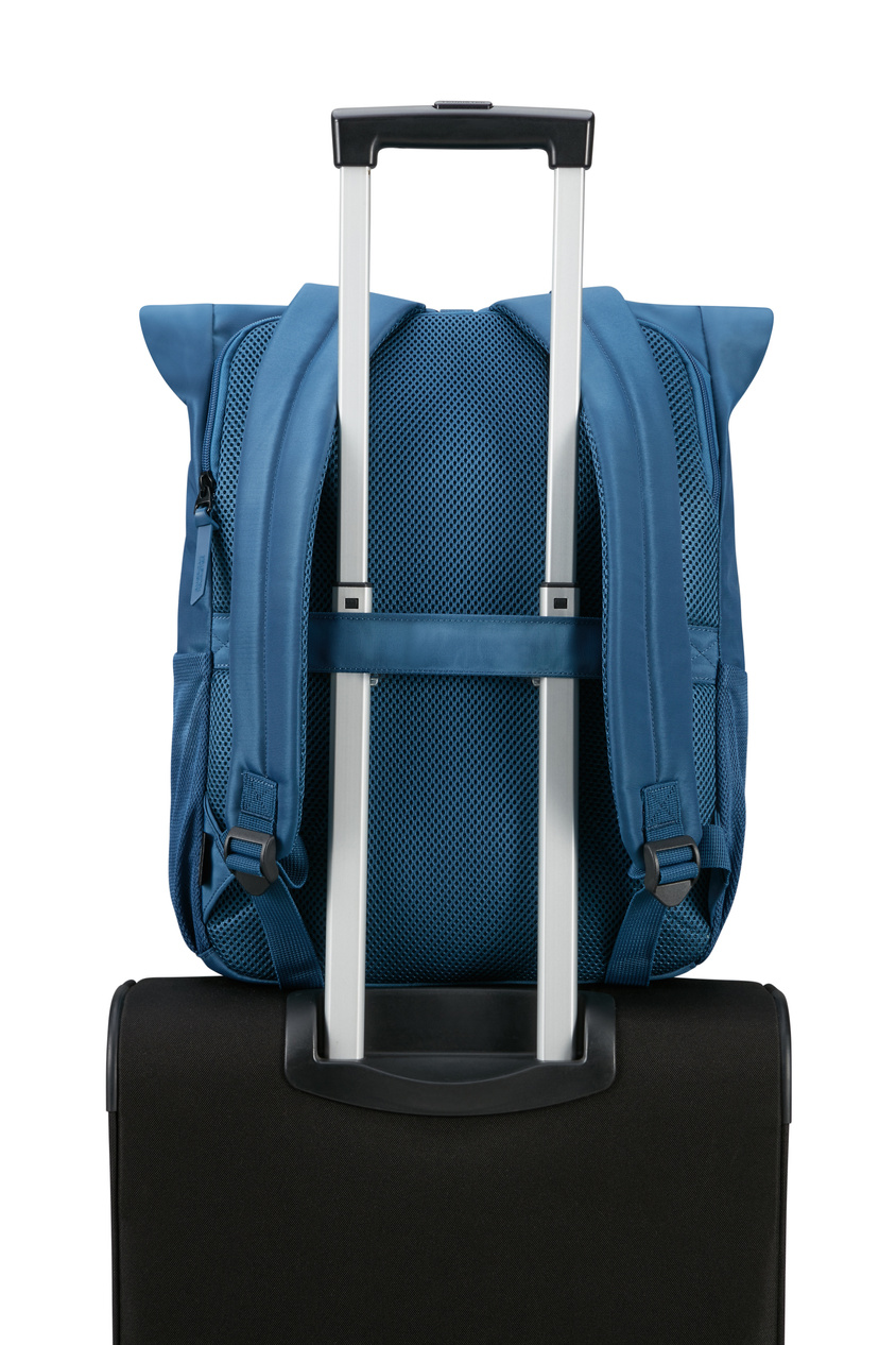 American Tourister Urban Groove 15,6" blauer Roll-Laptop-Rucksack