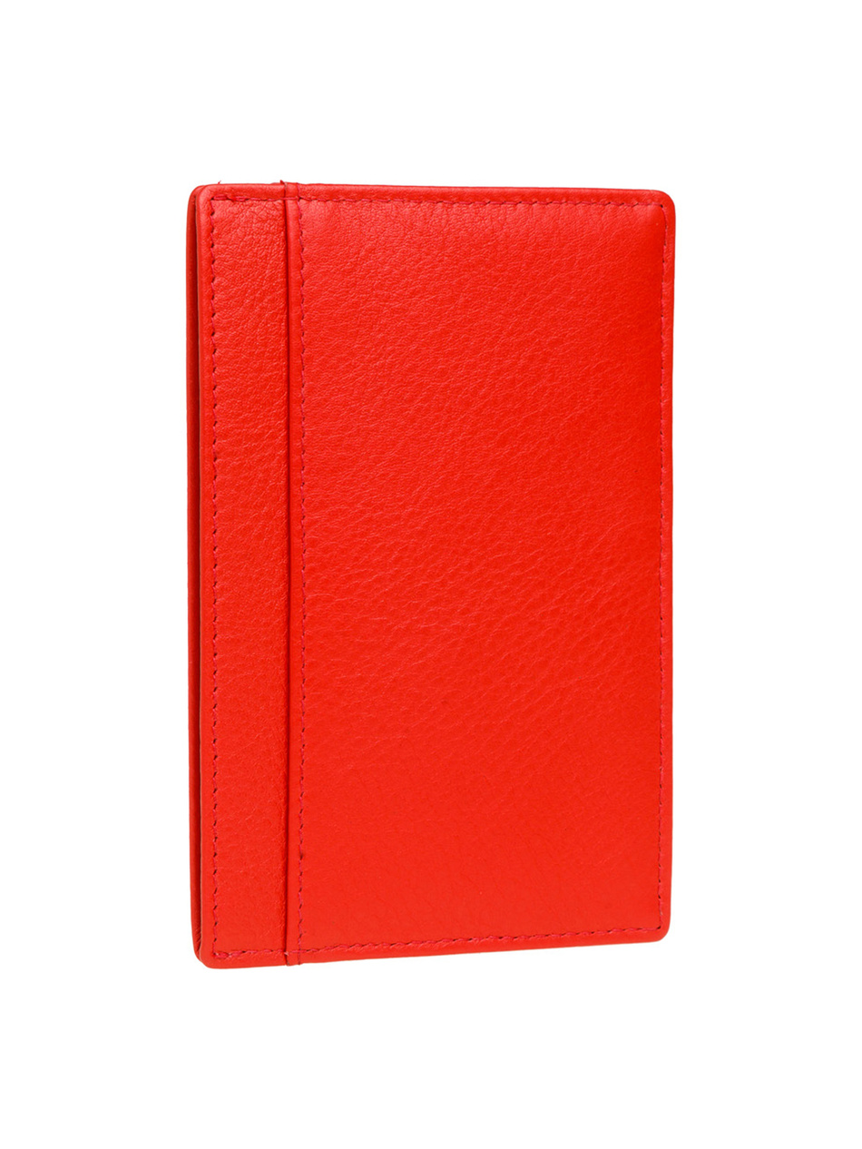 Valentini METALLIC 321 rote Karten- und Dokumententasche