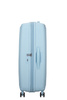 Walizka American Tourister Soundbox 77cm powiększana niebieska jasna