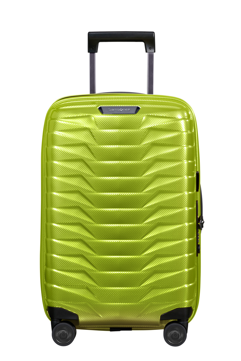 Samsonite Proxis Handgepäckkoffer 55cm erweiterbar limettengrün