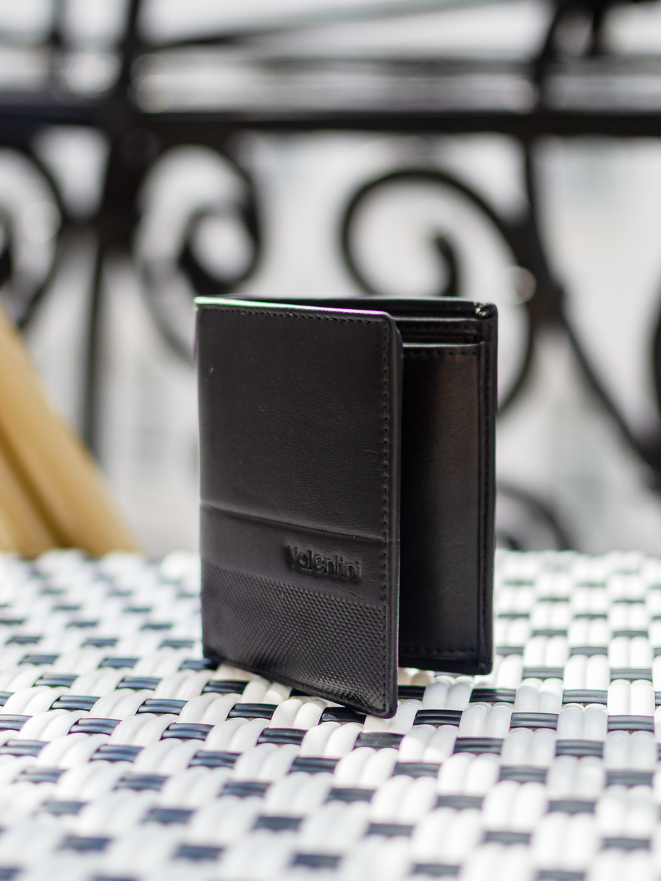 Valentini Herrengeldbörse Eibe 901 schwarz