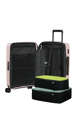 Walizka kabinowa Samsonite Restackd 55cm powiększana różowa