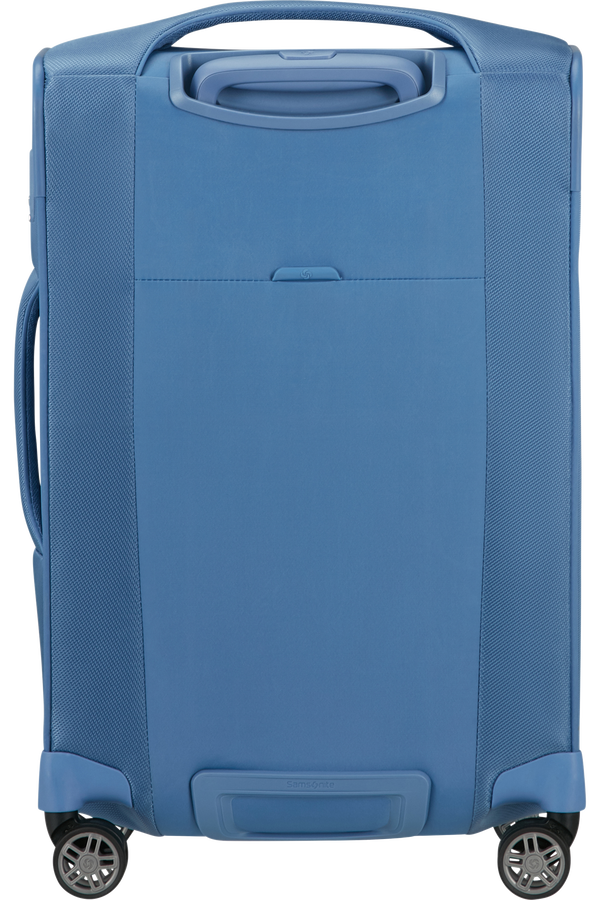 Samsonite Re-Lite 55 cm schmaler Koffer, erweiterbar, blau