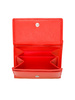Valentini Damengeldbörse Metallic 447 rot