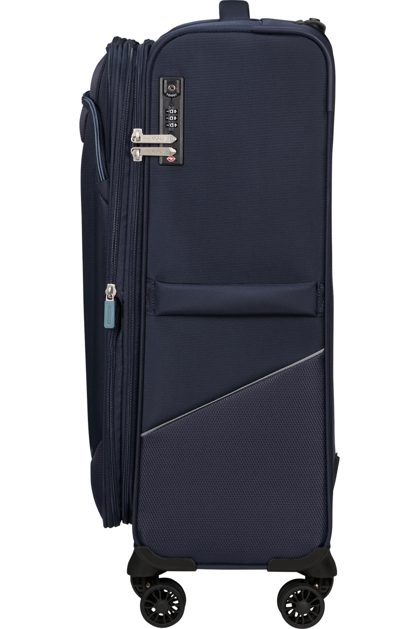 American Tourister Summerride Koffer 69 cm erweitert Marineblau