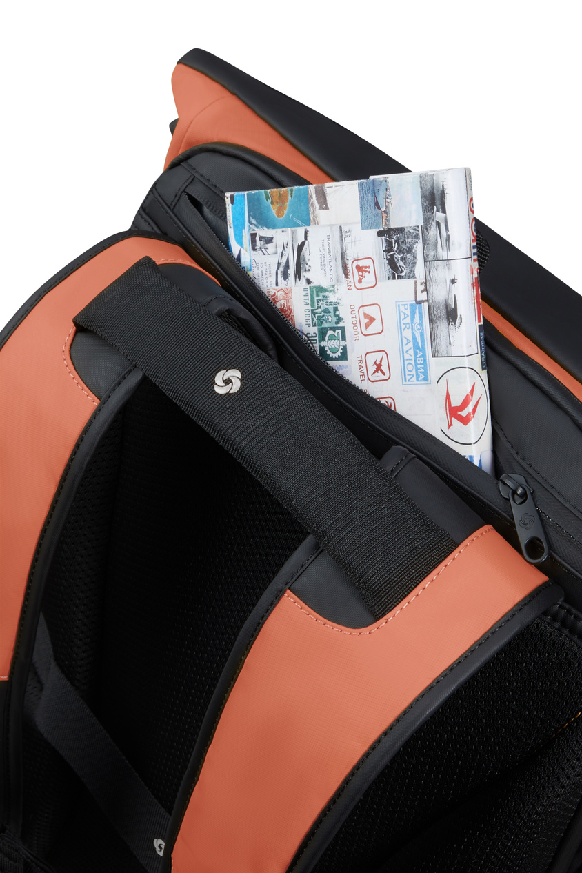 Plecak rolowany na laptopa Samsonite Ecodiver L ceglany