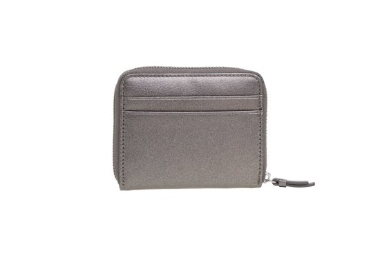 Valentini Damengeldbörse Metallic 127 silber