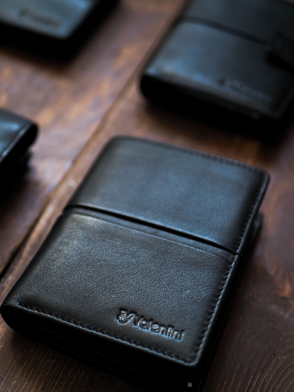 Valentini Milford 265 Herrengeldbörse schwarz