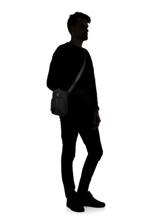 Samsonite Sacksquare S Umhängetasche schwarz