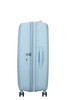 American Tourister Soundbox 77cm Koffer, vergrößerbar, hellblau