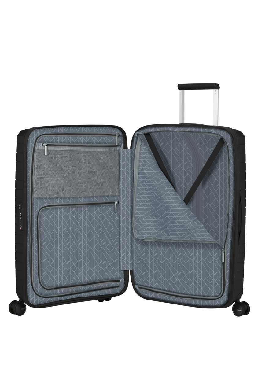 American Tourister Fastforward Koffer 68cm ausziehbar schwarz