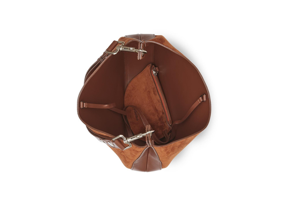 Valentini Marta Leder-Umhängetasche, rot