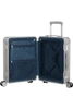 Walizka kabinowa American Tourister Soundbox Alu 55cm srebrna