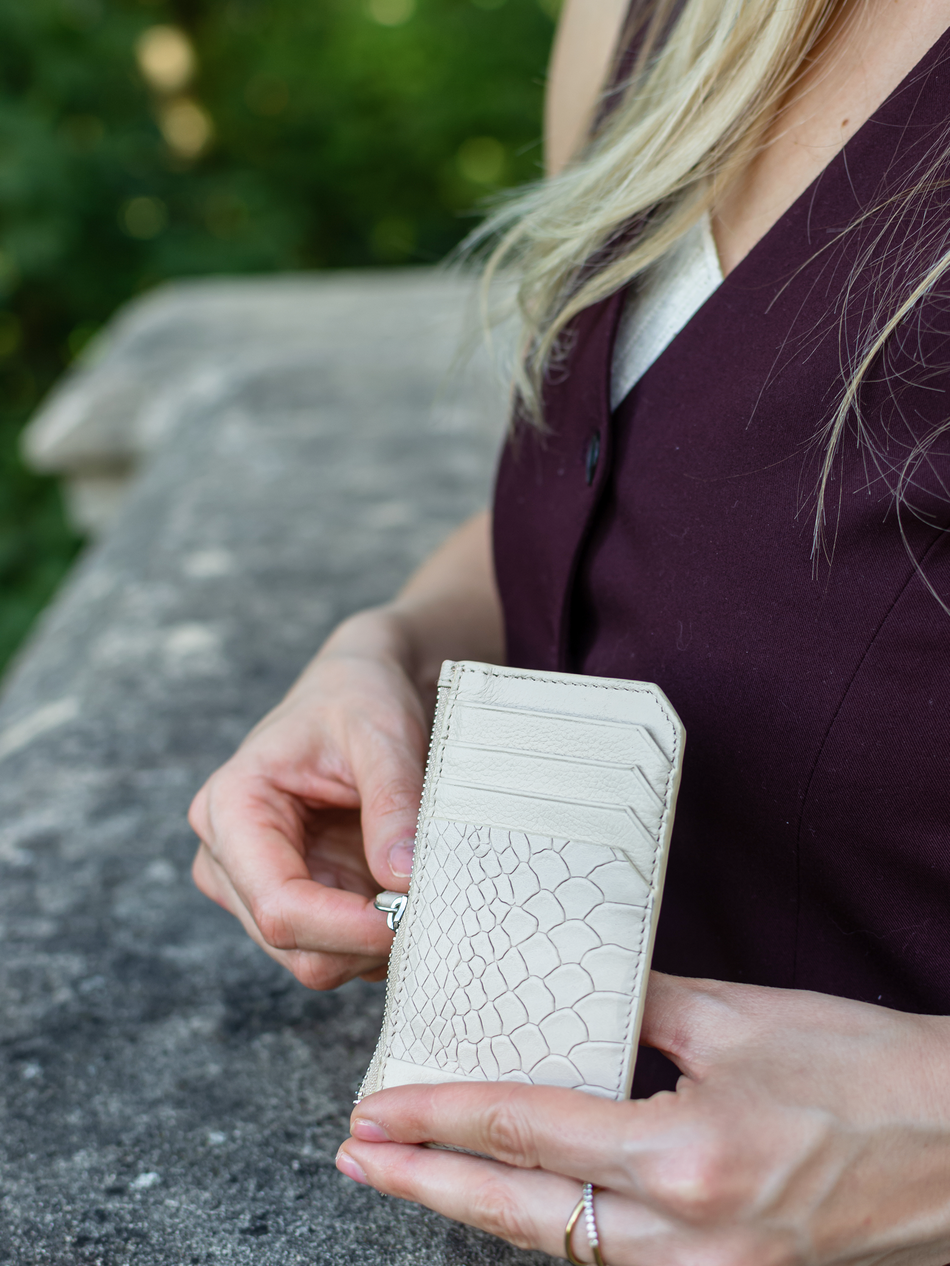 Valentini Metallic 101 Etui für grüne Karte und Dokumente