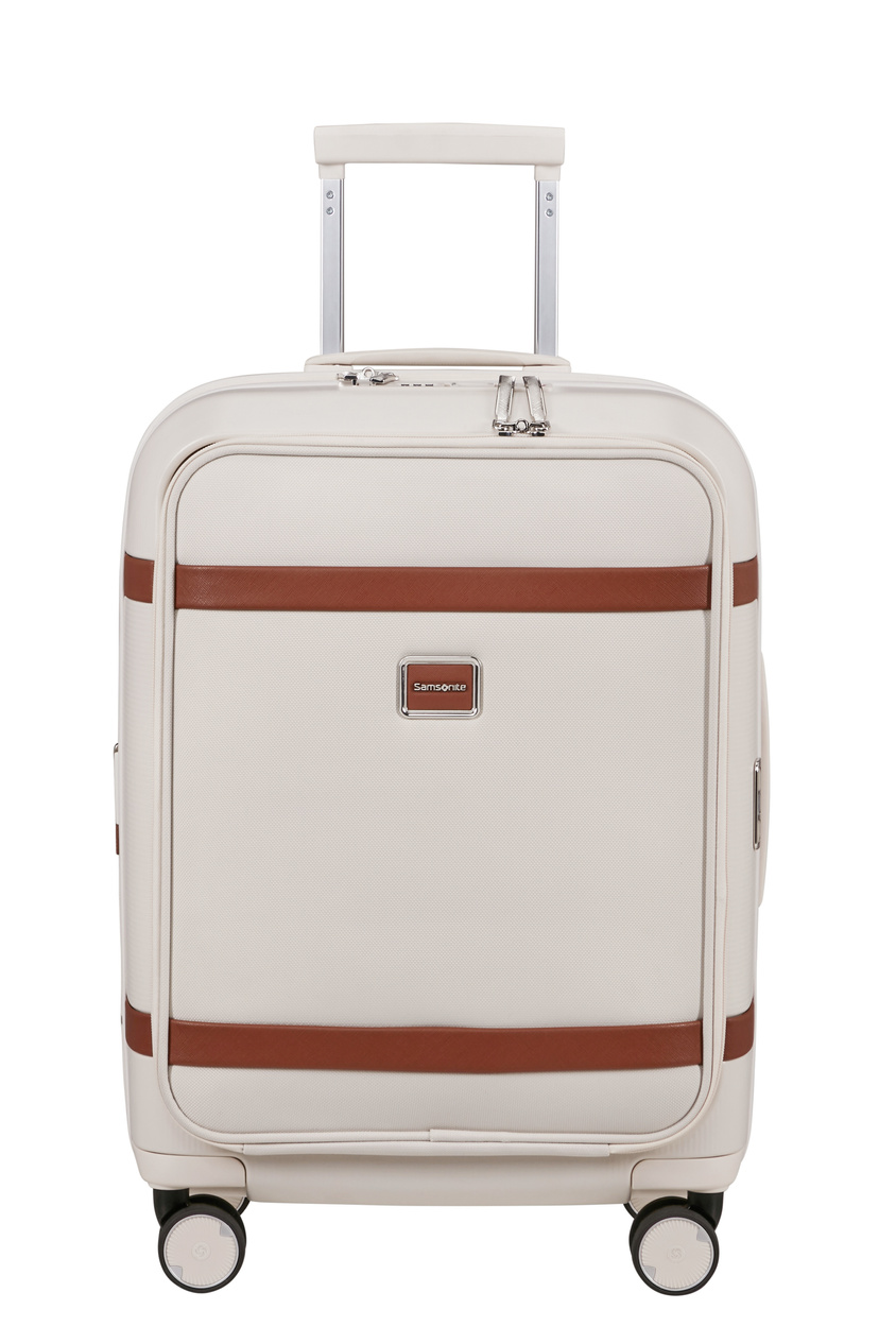 Walizka kabinowa Samsonite Image 55cm powiększana beżowa