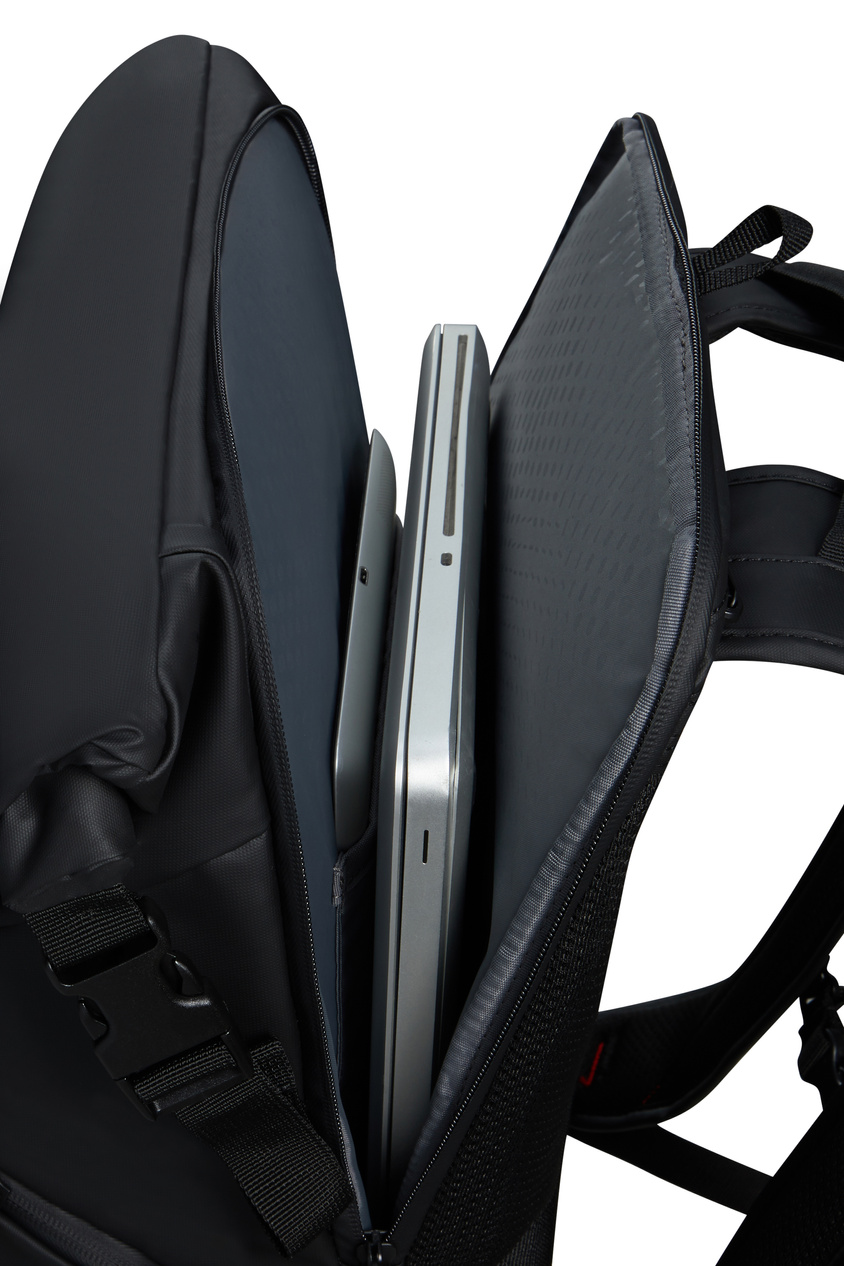 Samsonite Ecodiver L 17,3" rollbarer Laptop-Rucksack, schwarz