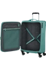 Walizka American Tourister Aerospin 69 cm powiększana turkusowa