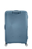 American Tourister Soundbox 77cm erweiterbarer blauer Koffer