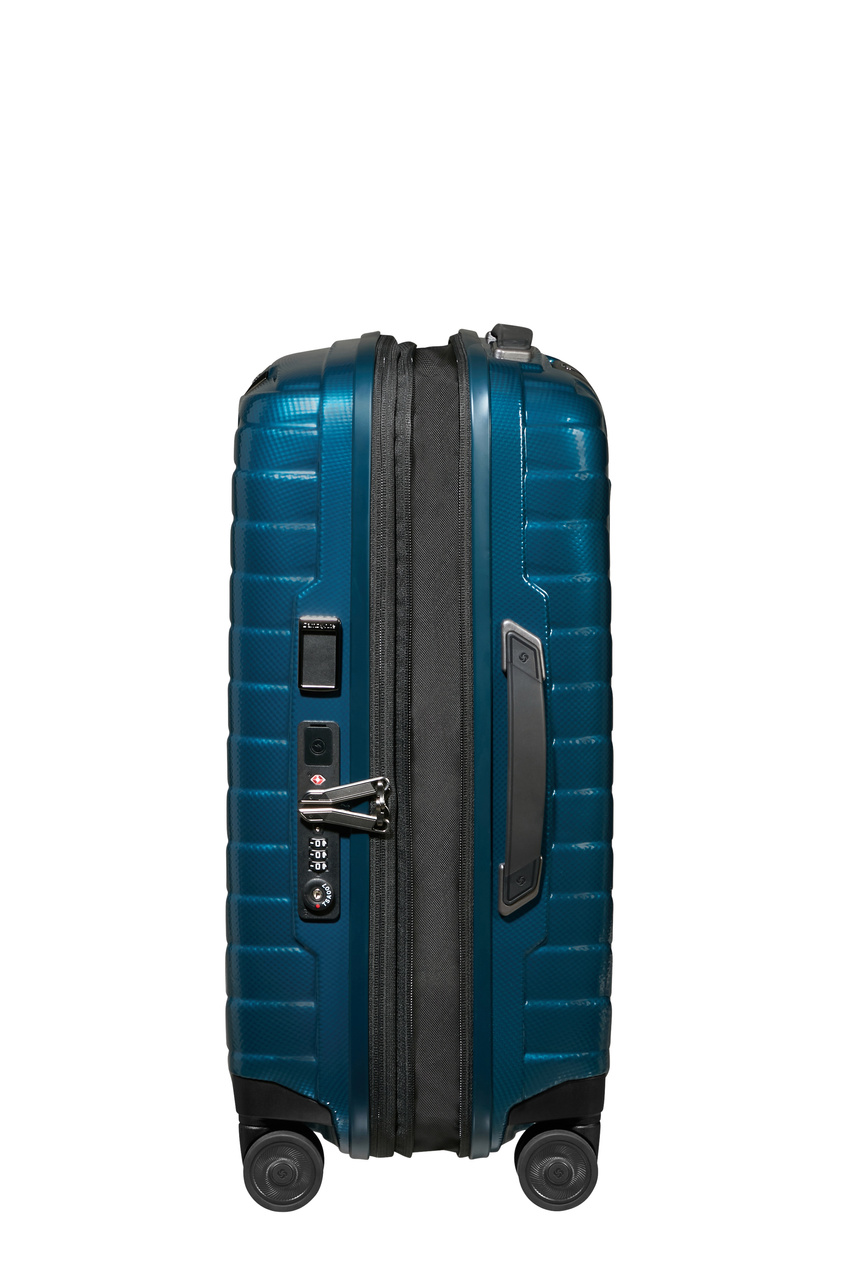 Samsonite Proxis 55cm Handgepäckkoffer, erweiterbar blau