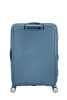 American Tourister Soundbox 67cm großer blauer Koffer