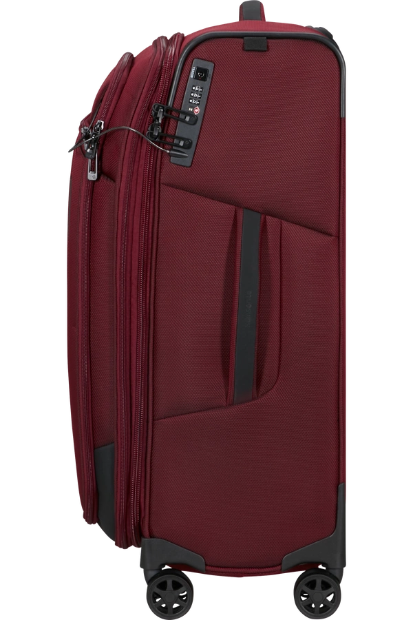 Samsonite Respark 67 cm schwarzer erweiterbarer Koffer