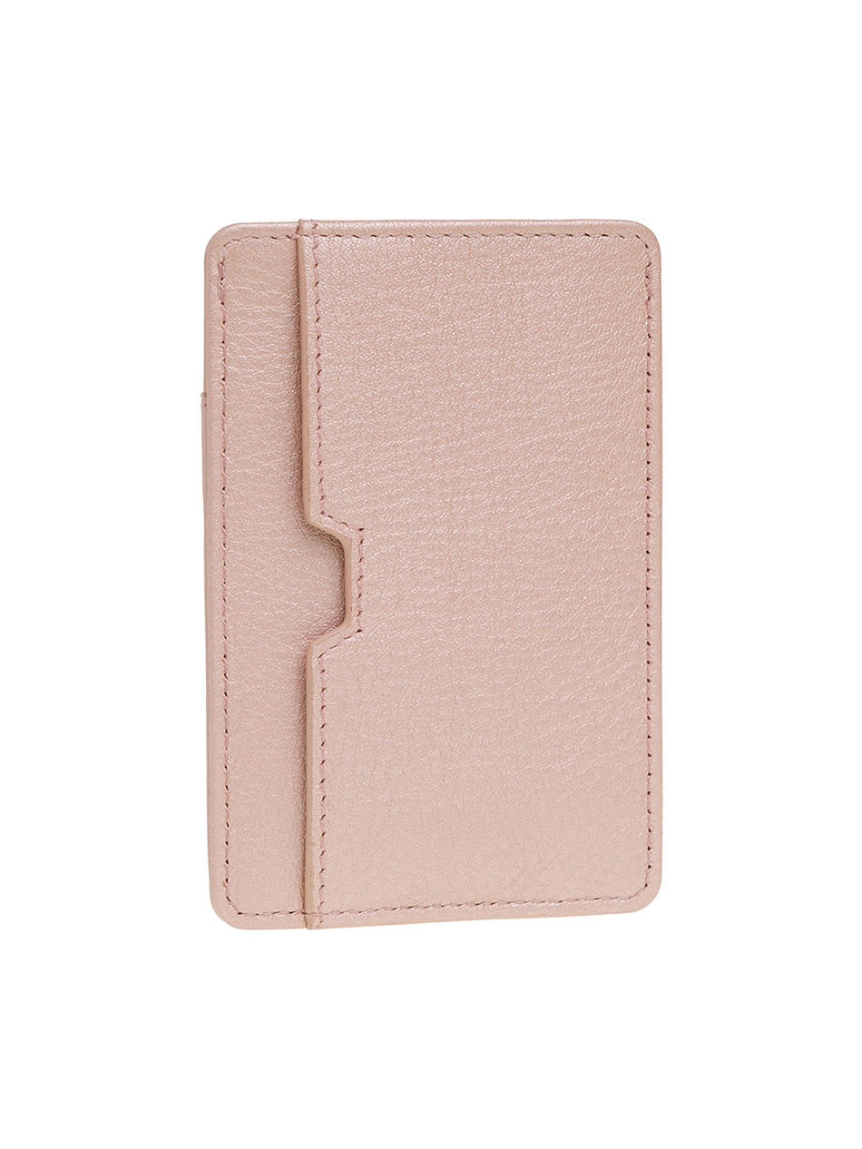 Valentini Metallic 014 Karten- und Dokumentenetui puderrosa