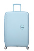 American Tourister Soundbox 77cm Koffer, vergrößerbar, hellblau