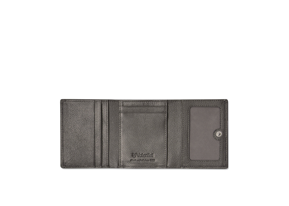 Valentini Damengeldbörse Metallic 446 silber