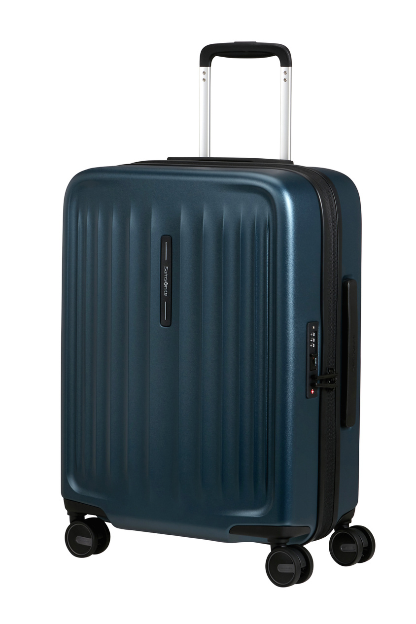 Samsonite Fyrm Kabinenkoffer 55 cm, vergrößert, Marineblau