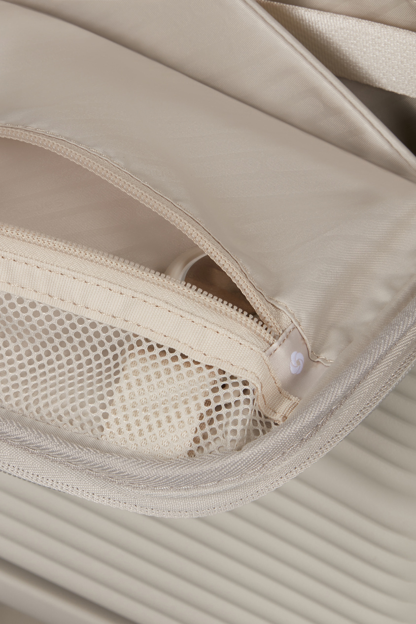 Walizka kabinowa Samsonite Paralux HS 55cm powiększana beżowa