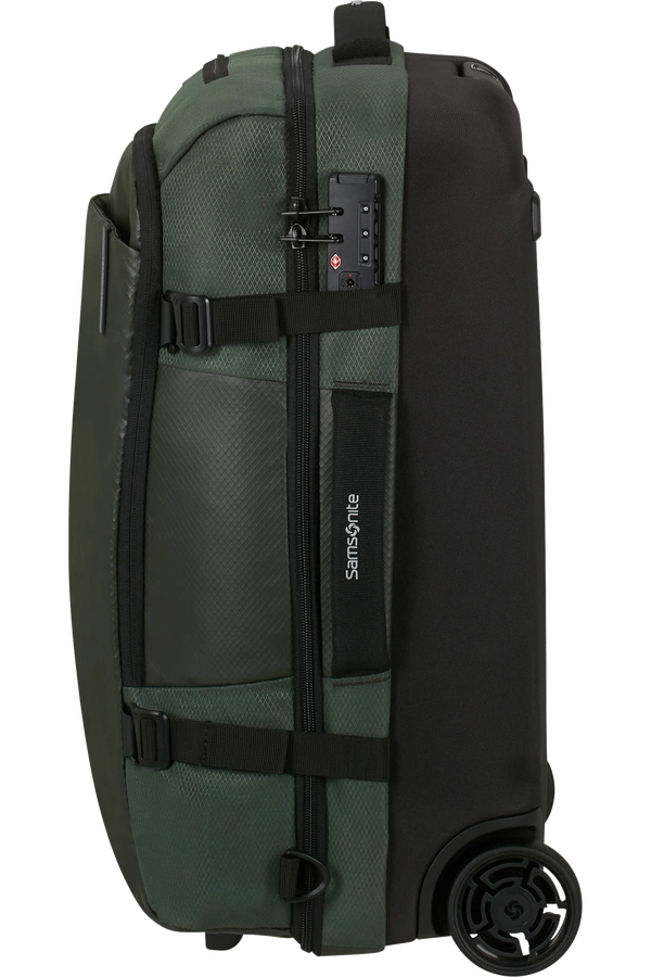 Samsonite Armox 55 cm grüner Rollkoffer/Rucksack
