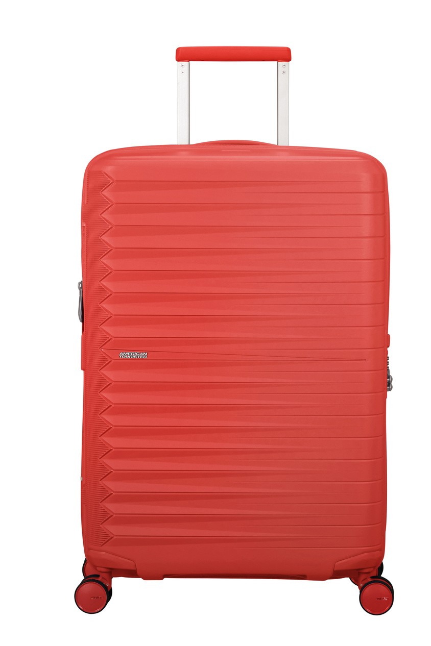 American Tourister Fastforward Koffer 68cm ausziehbar rosa