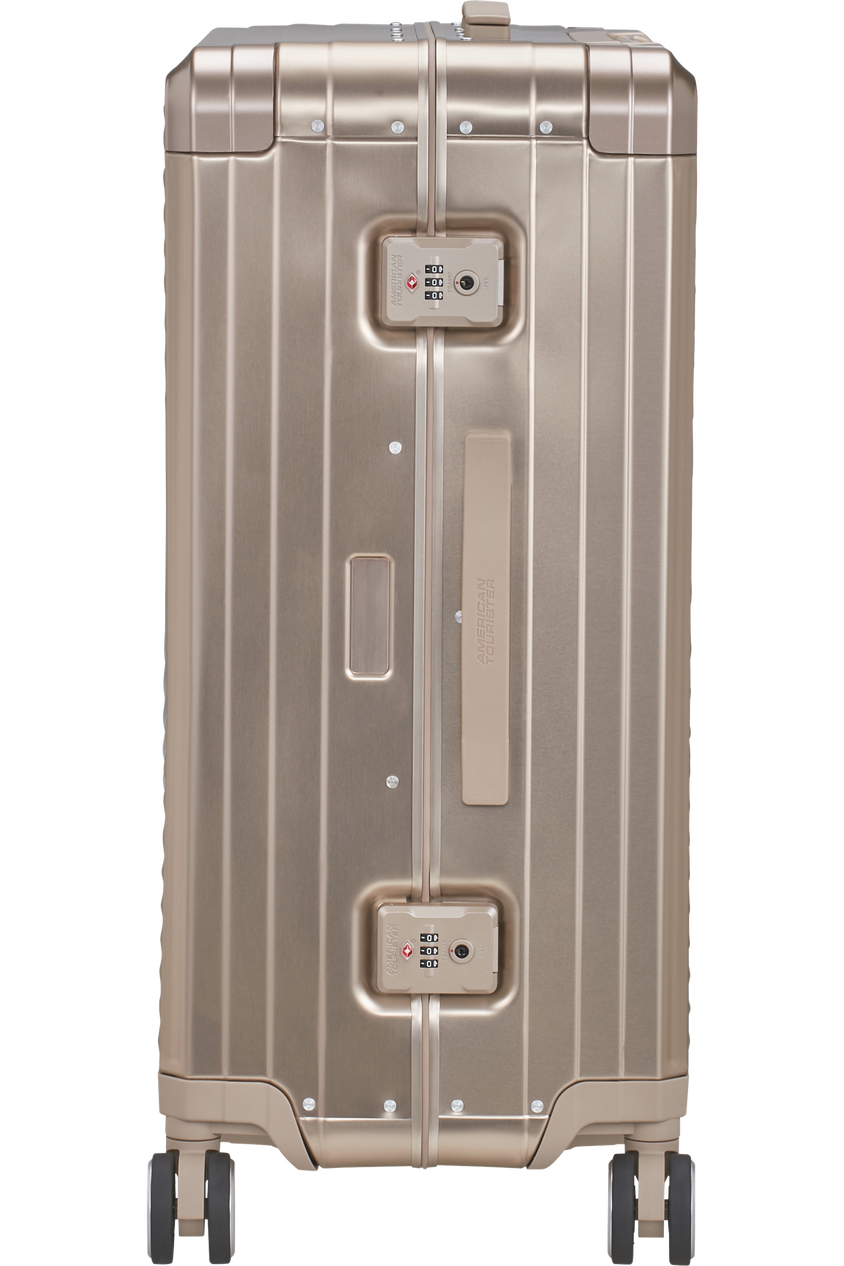 American Tourister Soundbox Alu Koffer 68cm Braun