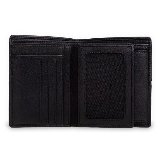 Valentini Milford 467 schwarzes Portemonnaie für Männer