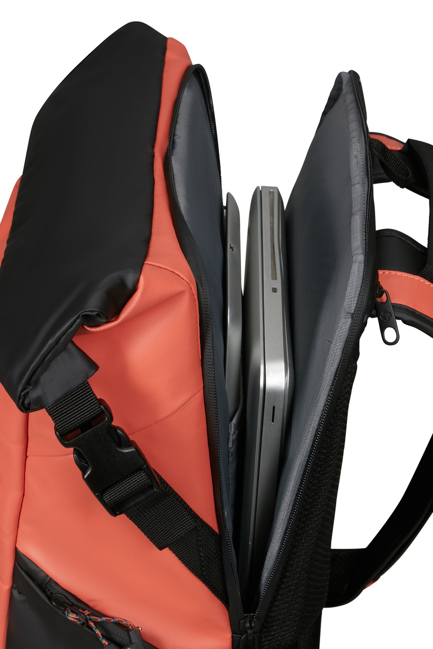 Rollrucksack für einen Samsonite Ecodiver L 17,3" Laptop, gelb