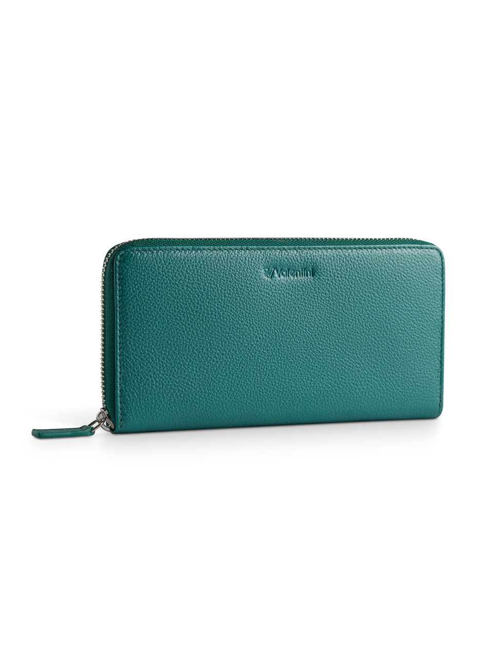 Valentini Damengeldbörse Metallic 820 grün