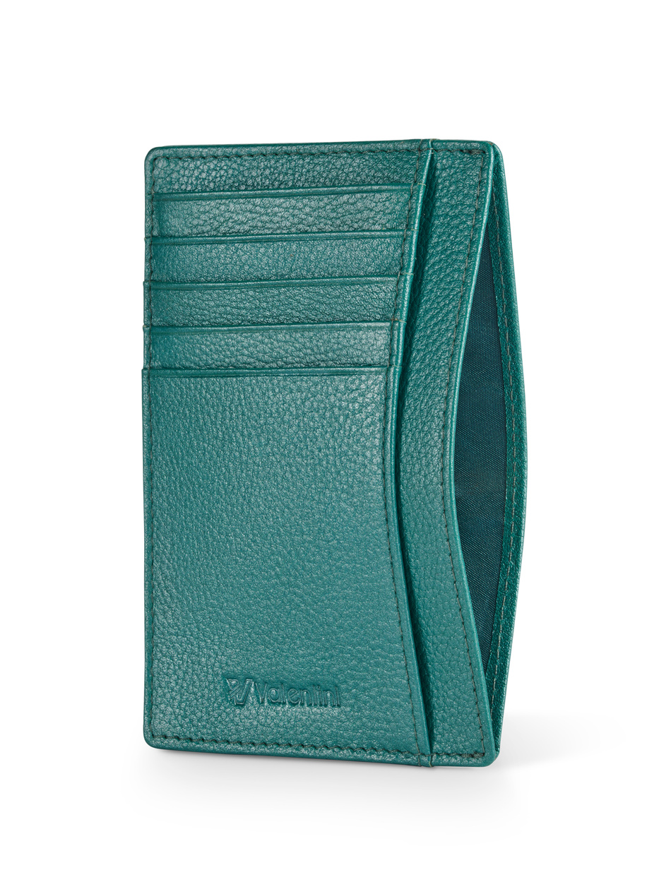 Valentini Metallic 321 Etui für grüne Karte und Dokumente