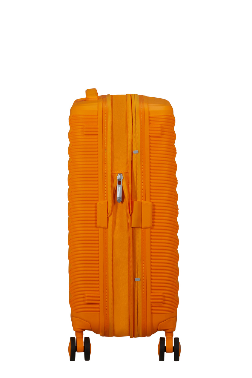 Walizka kabinowa American Tourister Fastforward 55cm powiększana pomarańczowa